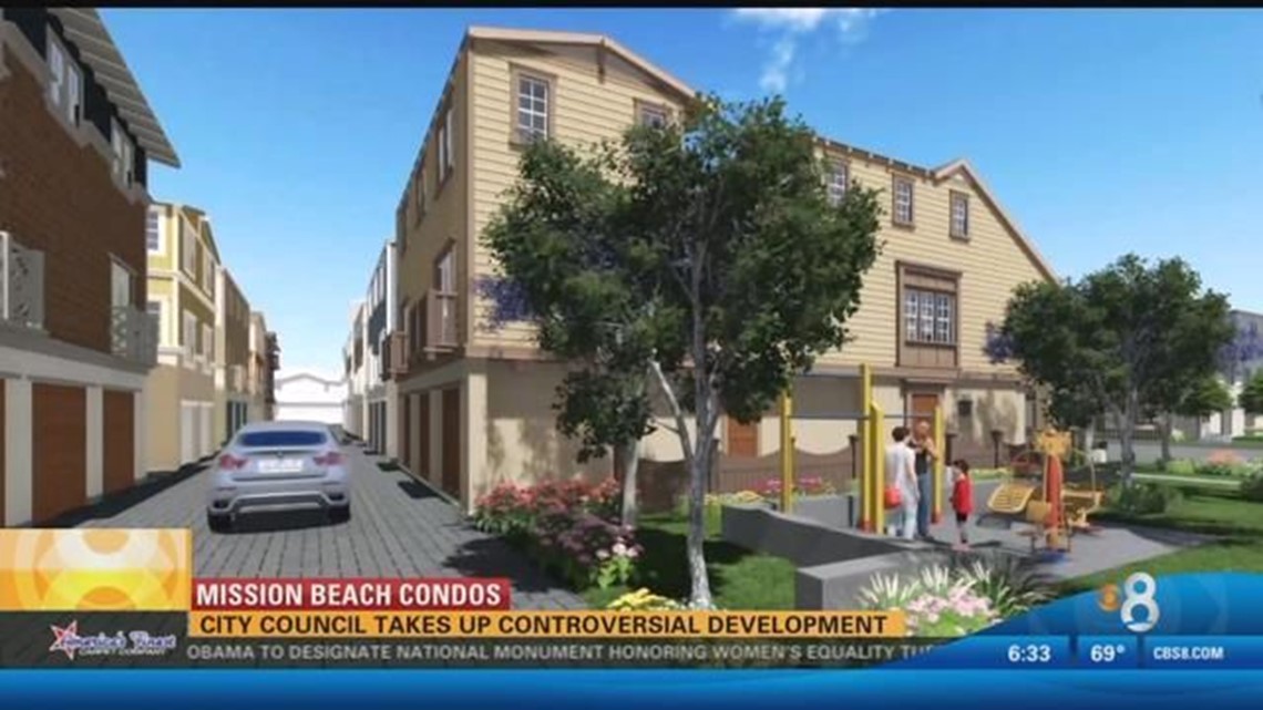City Council approves controversial Mission Beach development cbs8 com