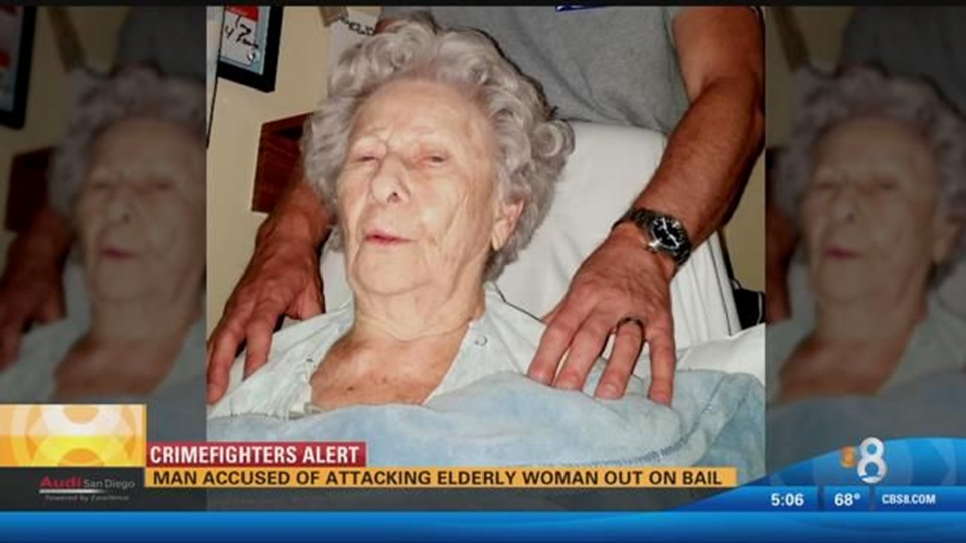 Man accused of attacking elderly woman out on bail | cbs8.com