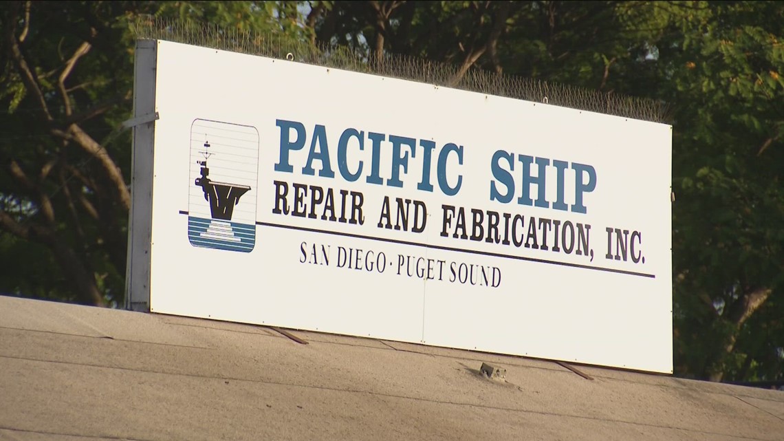Ship repair company works to reduce toxic emissions in Barrio Logan air