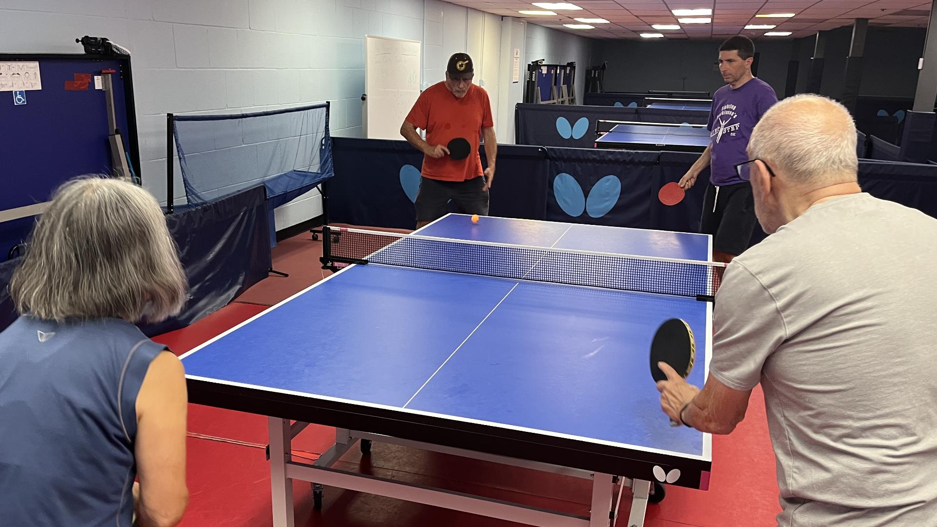 Parkinson's Ping Pong support groups spreading worldwide.