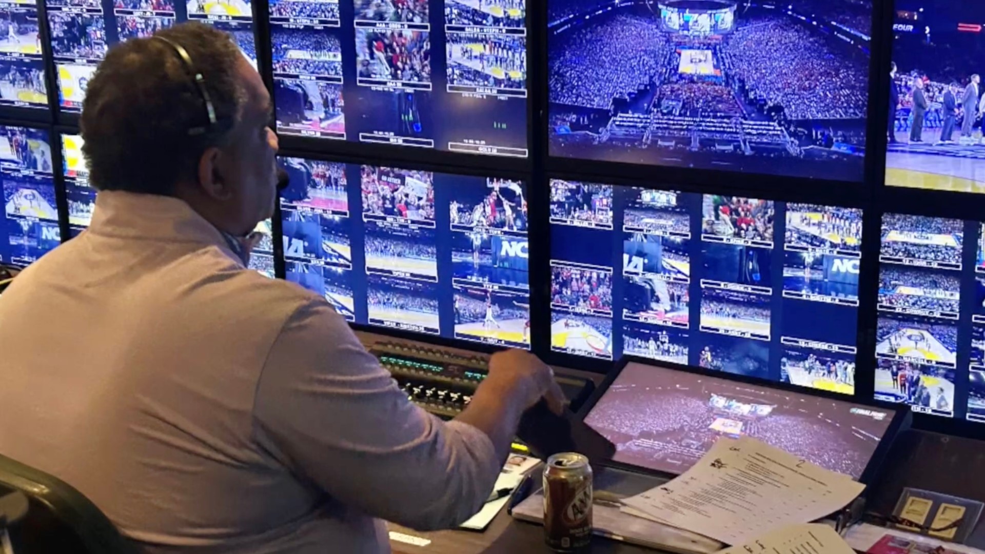 For the first time, CBS will have a person of color directing Monday night’s NCAA championship game.