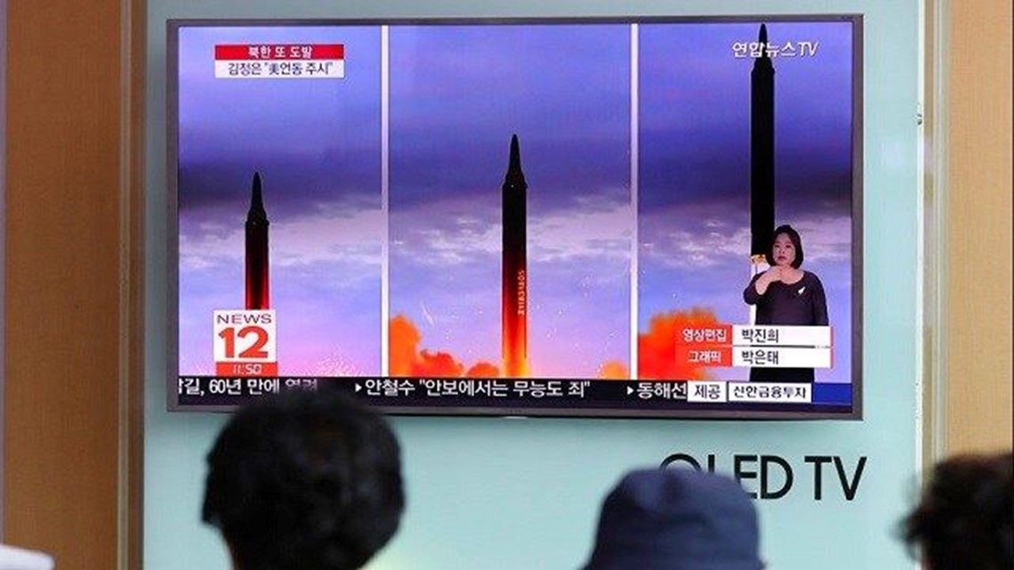 Trump says 'talking is not the answer' with North Korea | cbs8.com