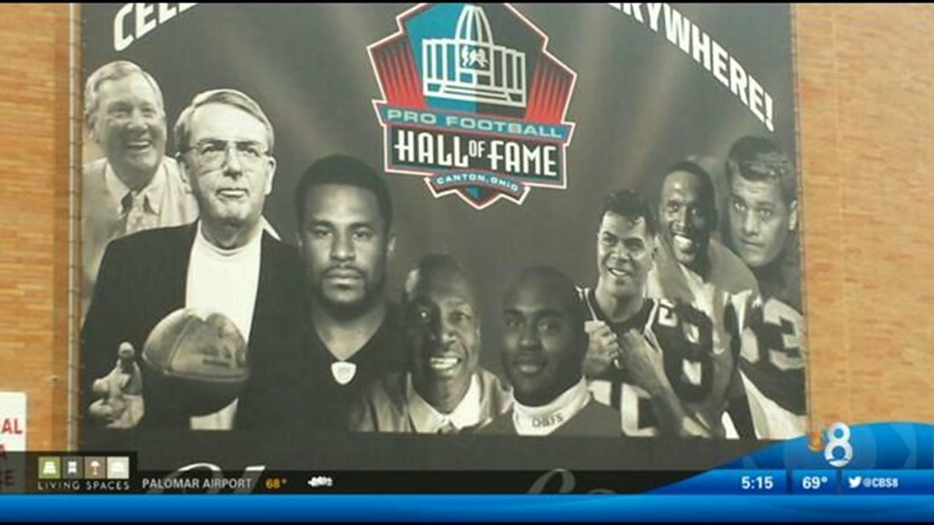 San Diego fumes after Junior Seau pictured in Patriots jersey on HOF banner