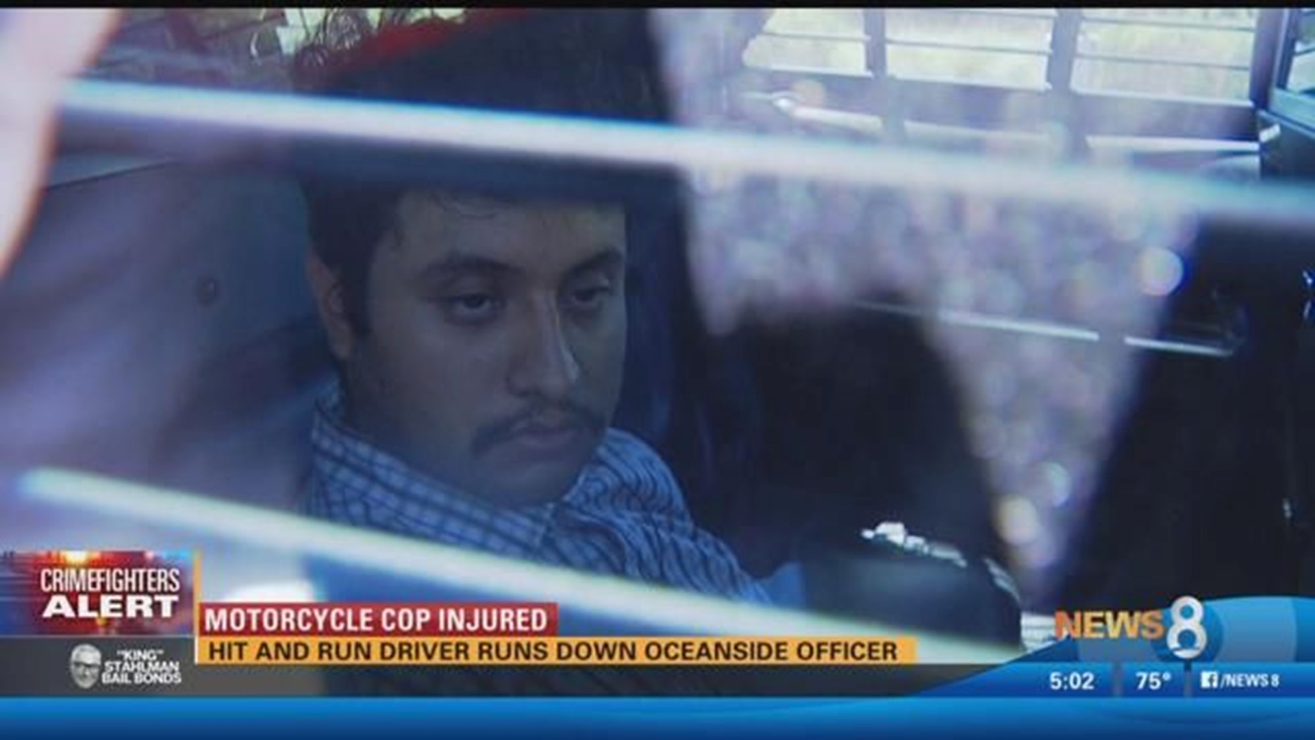 Oceanside police officer injured in hit-and-run crash | cbs8.com
