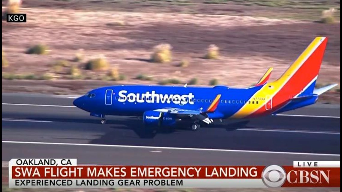 Southwest plane from Oakland makes emergency landing