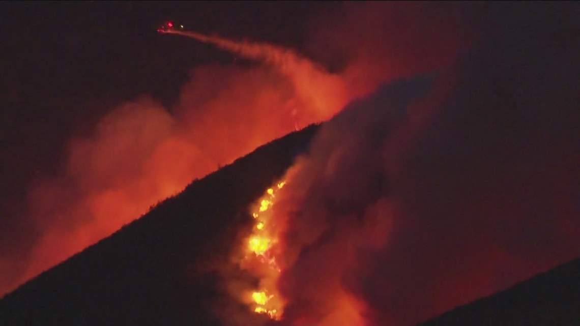 Border 2 Fire continues to burn, Gilman Fire extinguished | 10 p.m. update