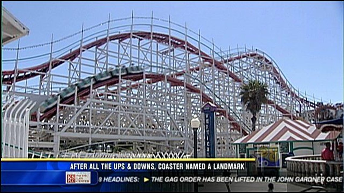 After all the ups downs coaster named a landmark cbs8