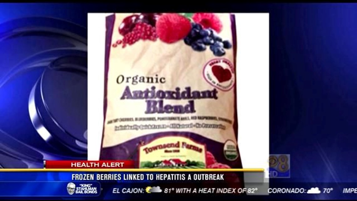 Frozen berries linked to hepatitis A outbreak