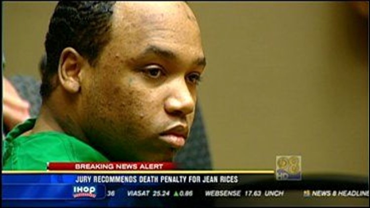 Jury Recommends Death Penalty For Jean Rices | cbs8.com