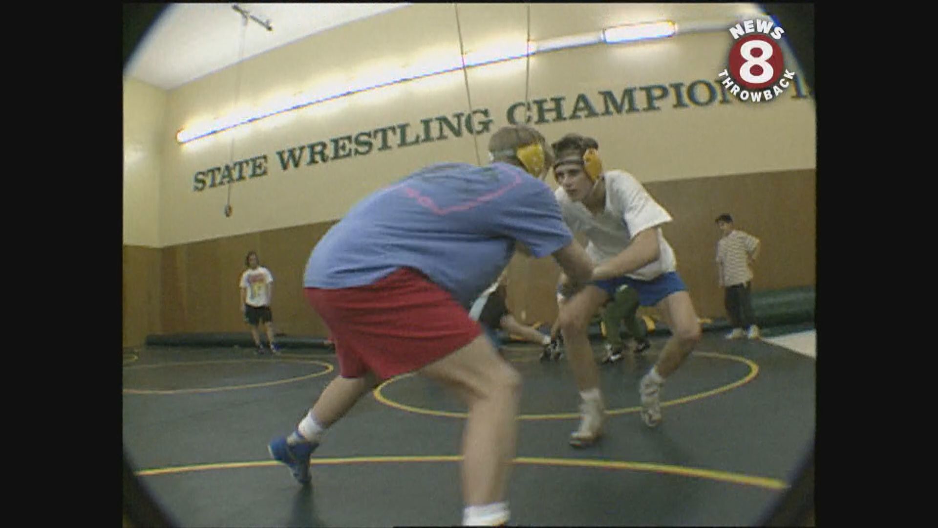 Poway High School has a long history of success in wrestling. In January 1992 Curt Sandoval dropped in a day before the team was honored with a proclamation.