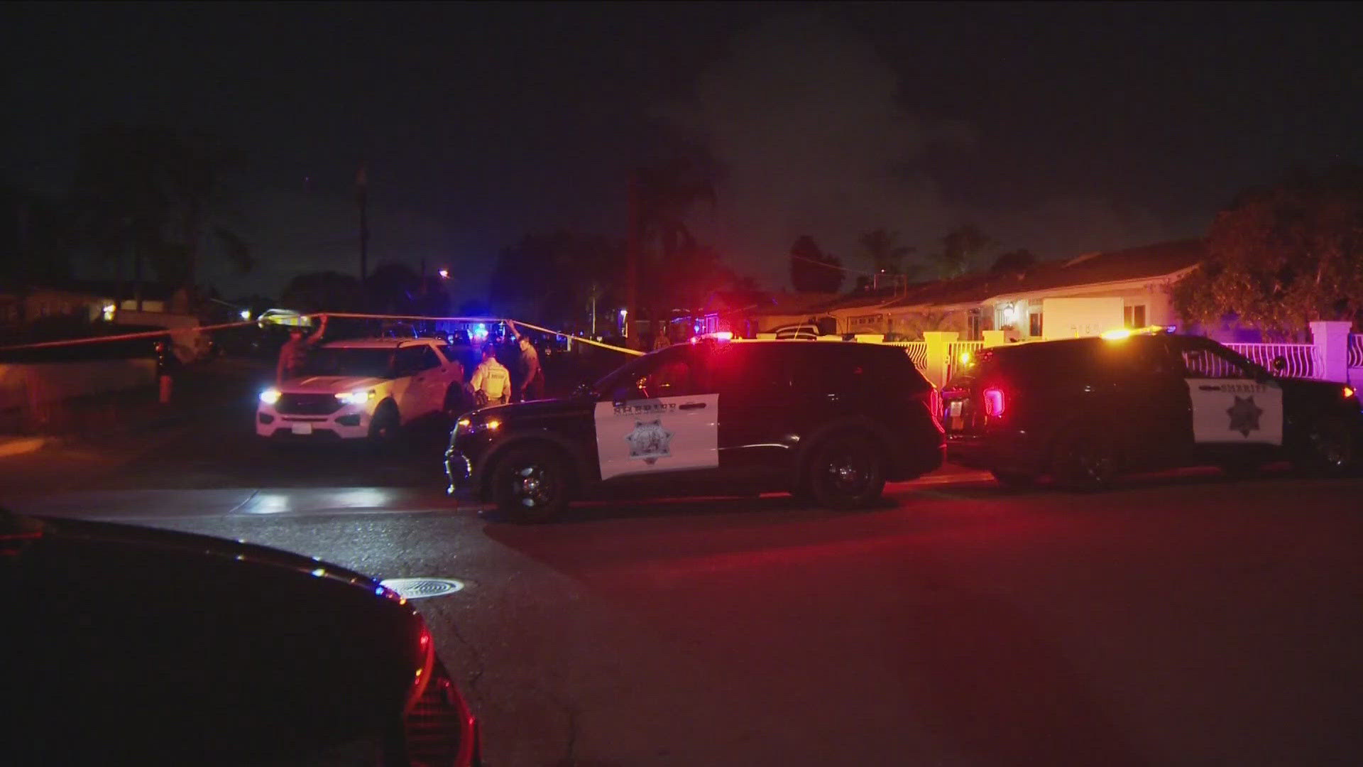 Spring Valley Fire Spring Valley Sheriff's deputy shooting | cbs8.com