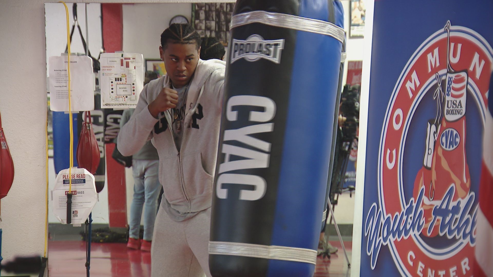 Boxing program rings the bell for National Safety Month cbs8