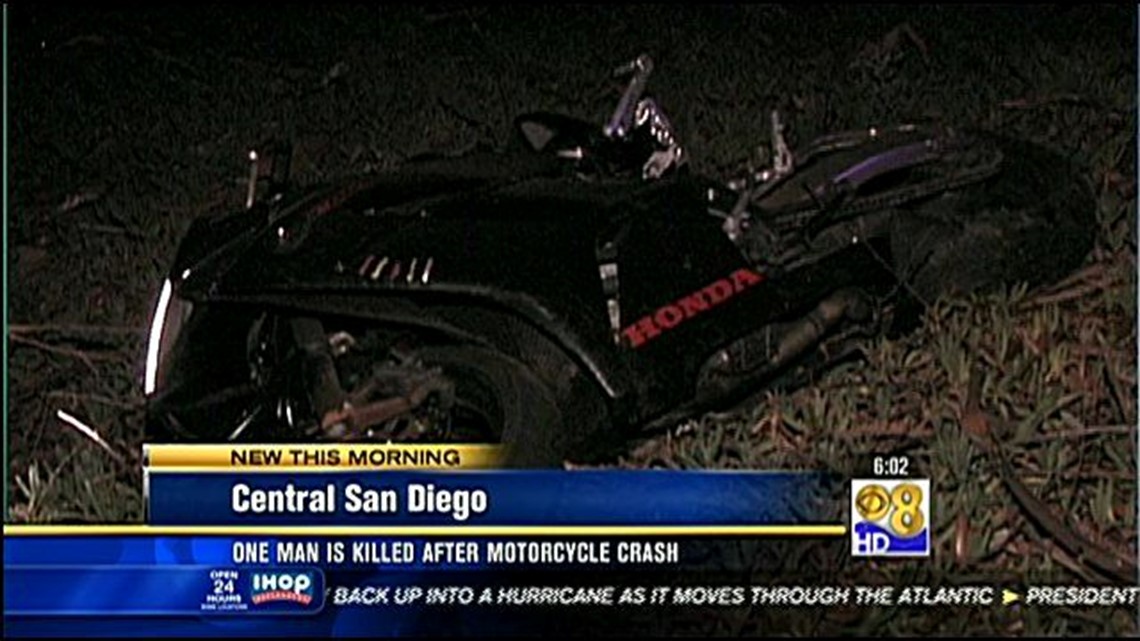 One man is killed after motorcycle crash | cbs8.com