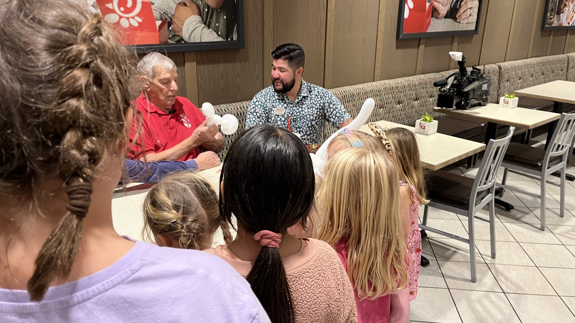 Mr. Hugh was lonely after his wife passed away. Chick-fil-A filled his life with food and friends.