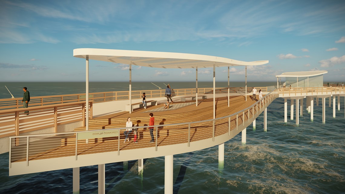 Ocean Beach Pier replacement design concept photos | cbs8.com