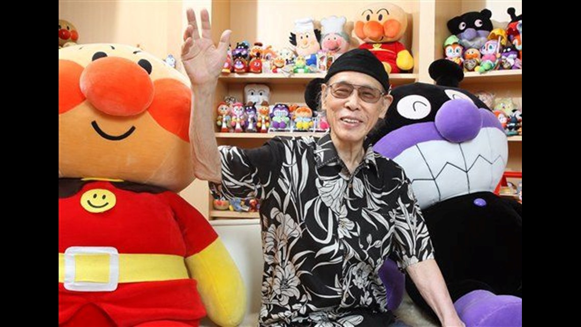 Creator of Japanese cartoon figure Anpanman dies | cbs8.com