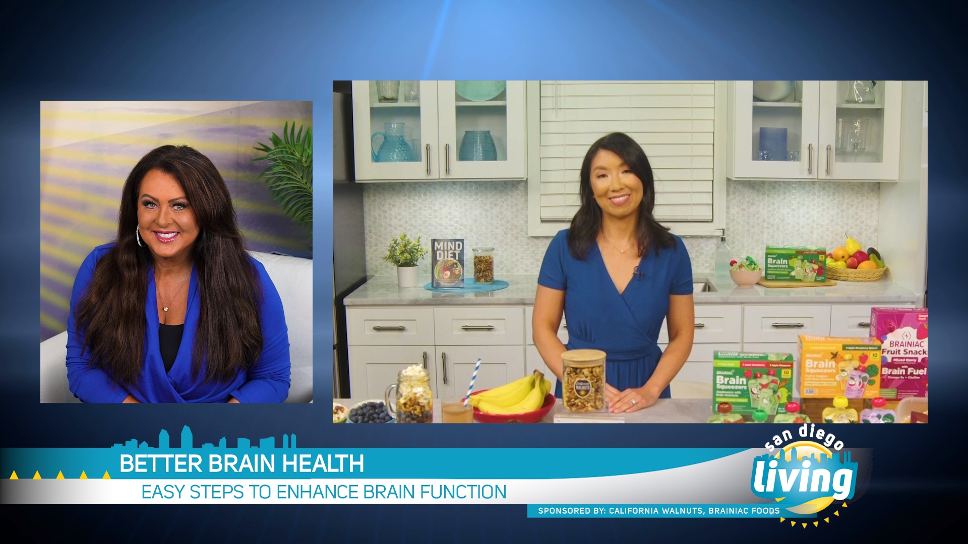 Superfoods & Strategies to Keep Your Mind Sharp as You Age. Sponsored by California Walnuts, Brainiac Foods.