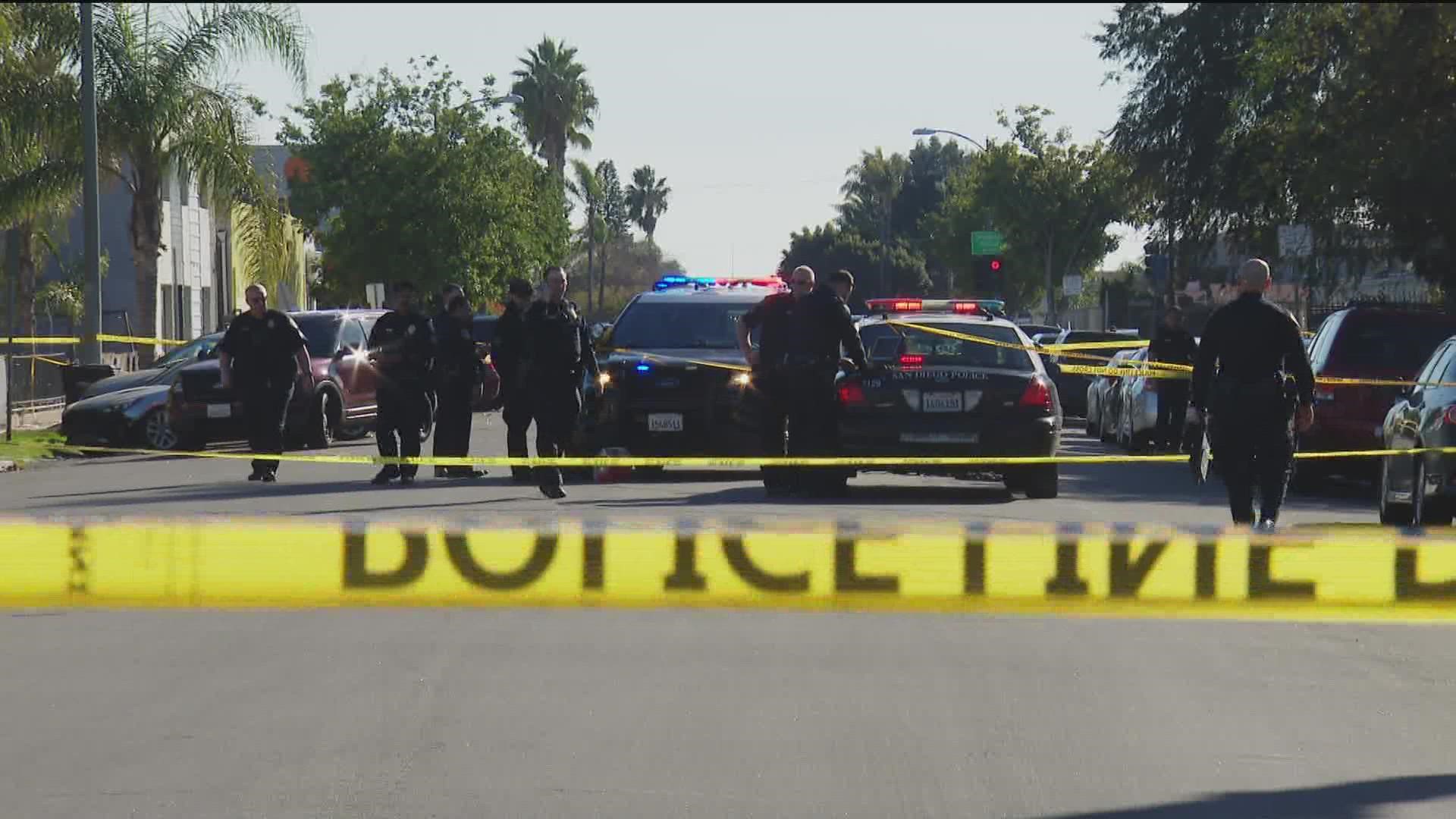 A man was shot and killed after police were called to investigate reports of a man armed with a gun in the City Heights area of San Diego, according to police.