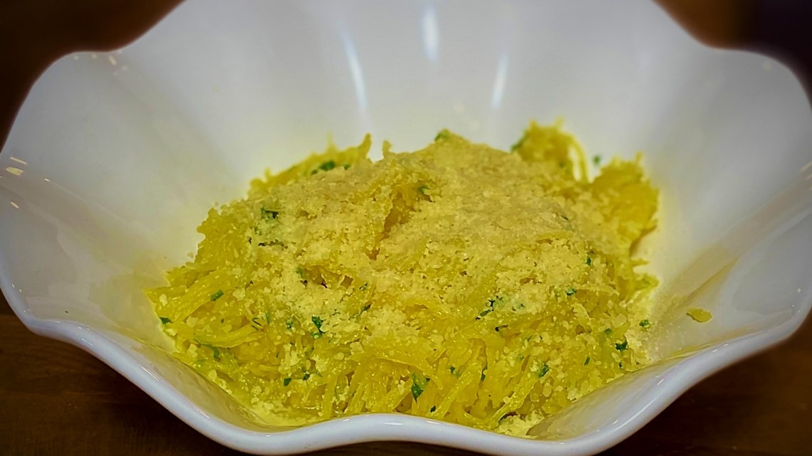 Lemon Parsley Spaghetti Squash | Cooking with Styles