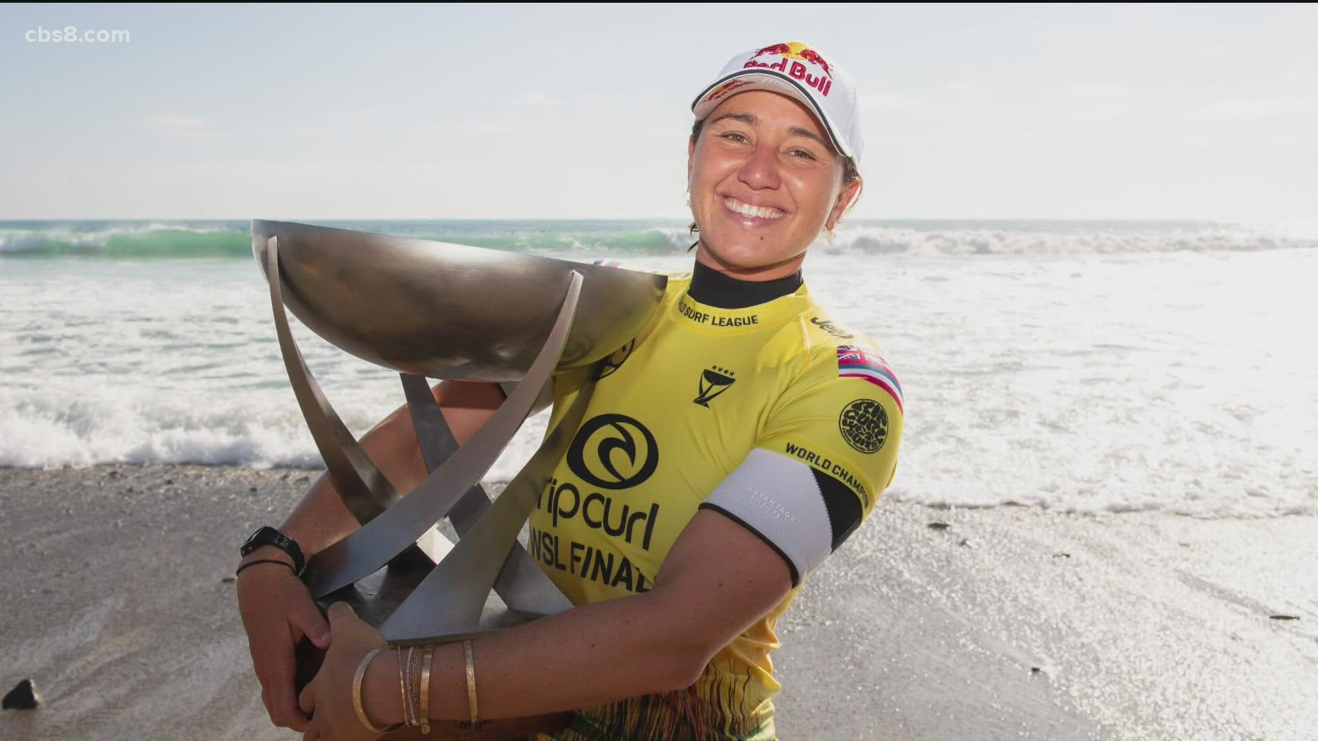 She's an Olympic gold medalist and a five-time world champion surfer, Carissa Moore sat down with News 8 to talk about what has been going on in her life.