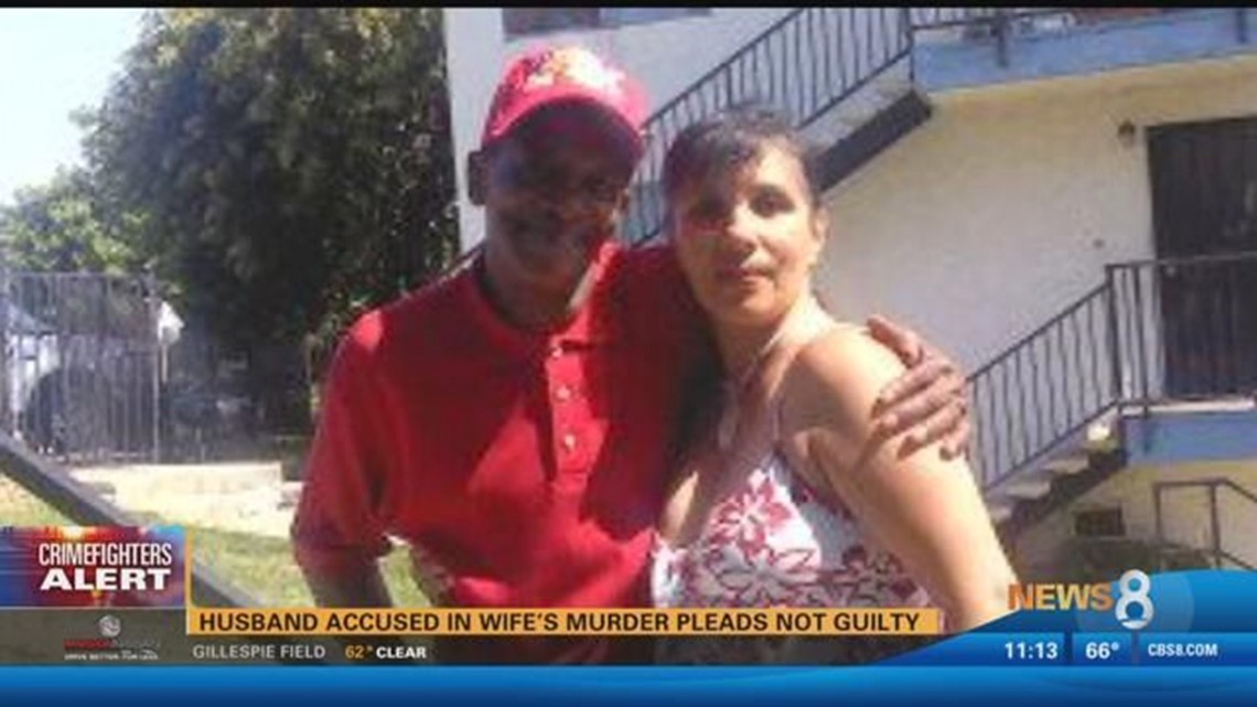 Husband accused in wife's murder pleads not guilty | cbs8.com