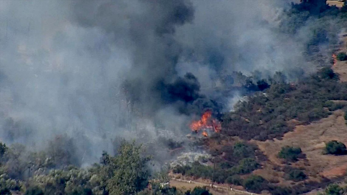 Miller Fire in Valley Center 100 contained Evacuation orders lifted