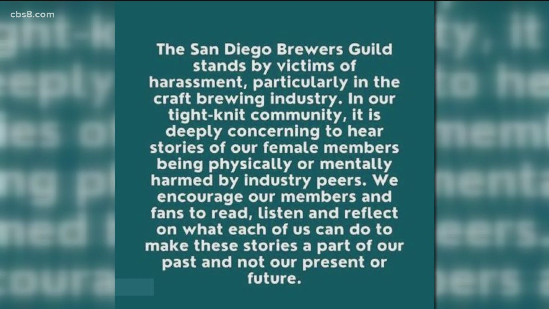 Allegations of sexism, misogyny, harassment, and assault against women in the brewing industry have gone world-wide.