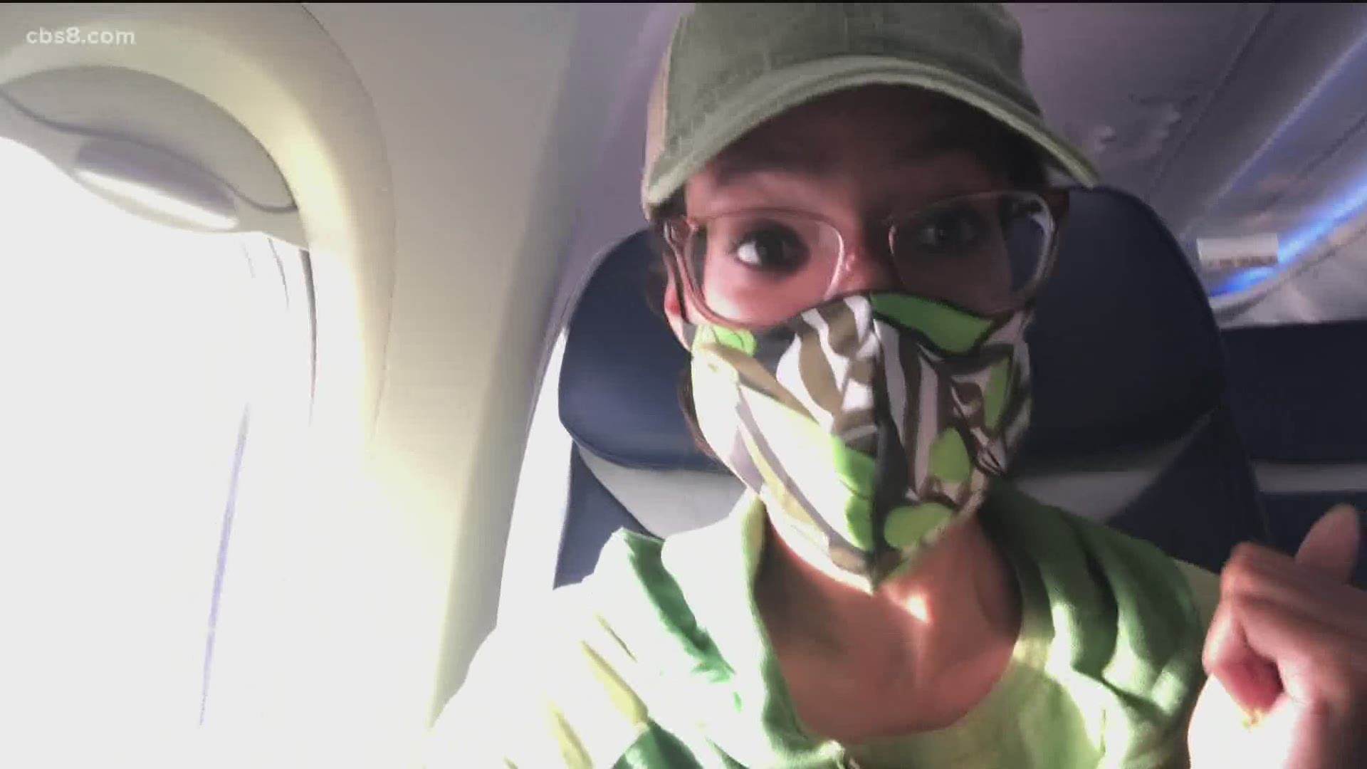 News 8 journalist recalls flying during the coronavirus pandemic | cbs8.com
