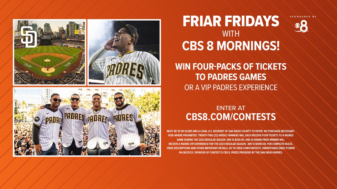 Friar Fridays with CBS 8 Mornings and the San Diego Padres! 