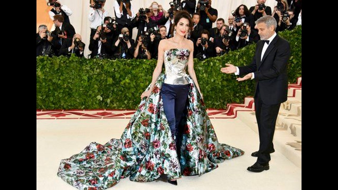 Amal Clooney turns to John Galliano to design her Met Gala dress