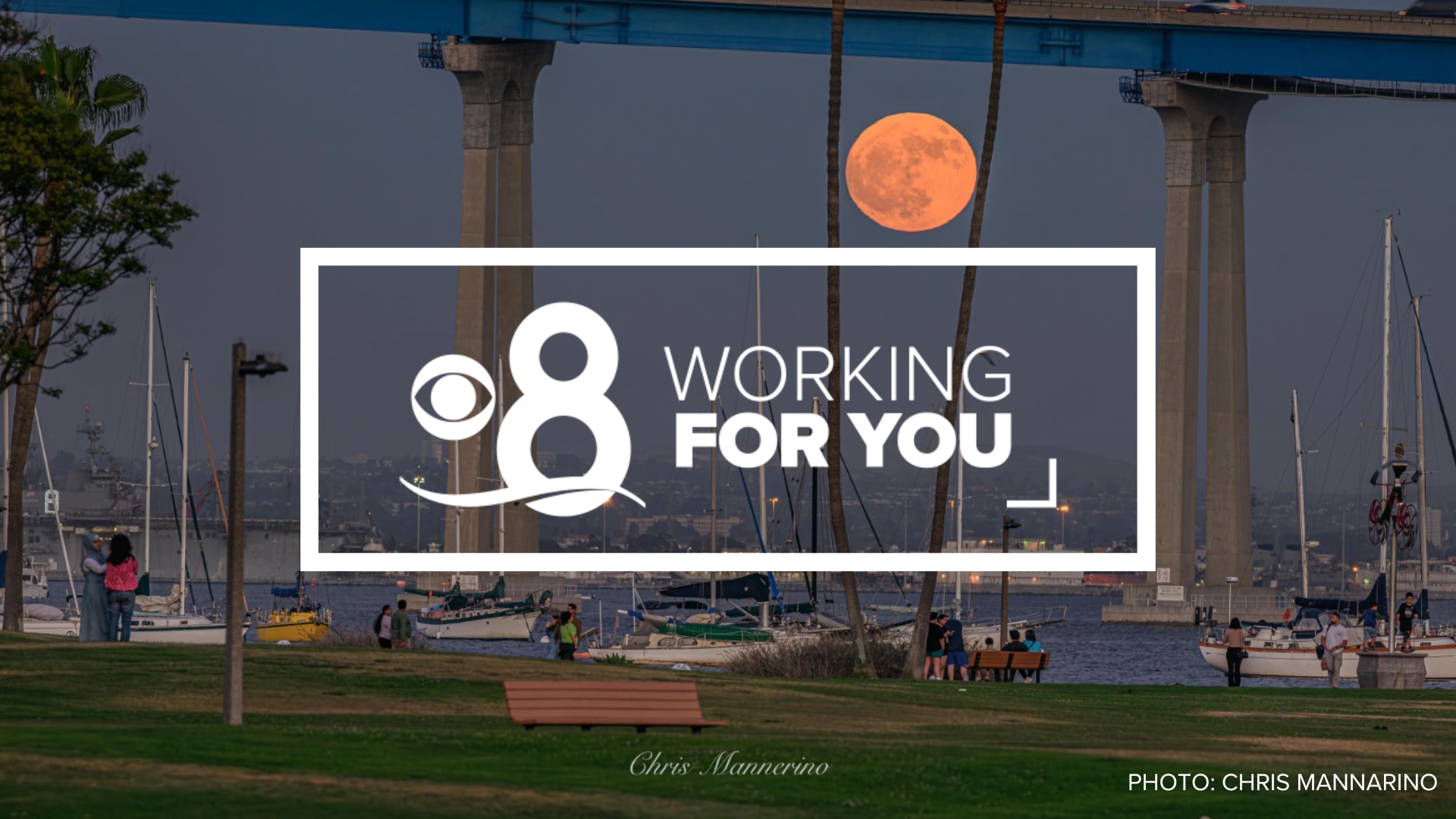 At CBS 8, we are always Working for You and our community. This is a station promise that we will go the extra mile to try and solve a problem our audience can’t.