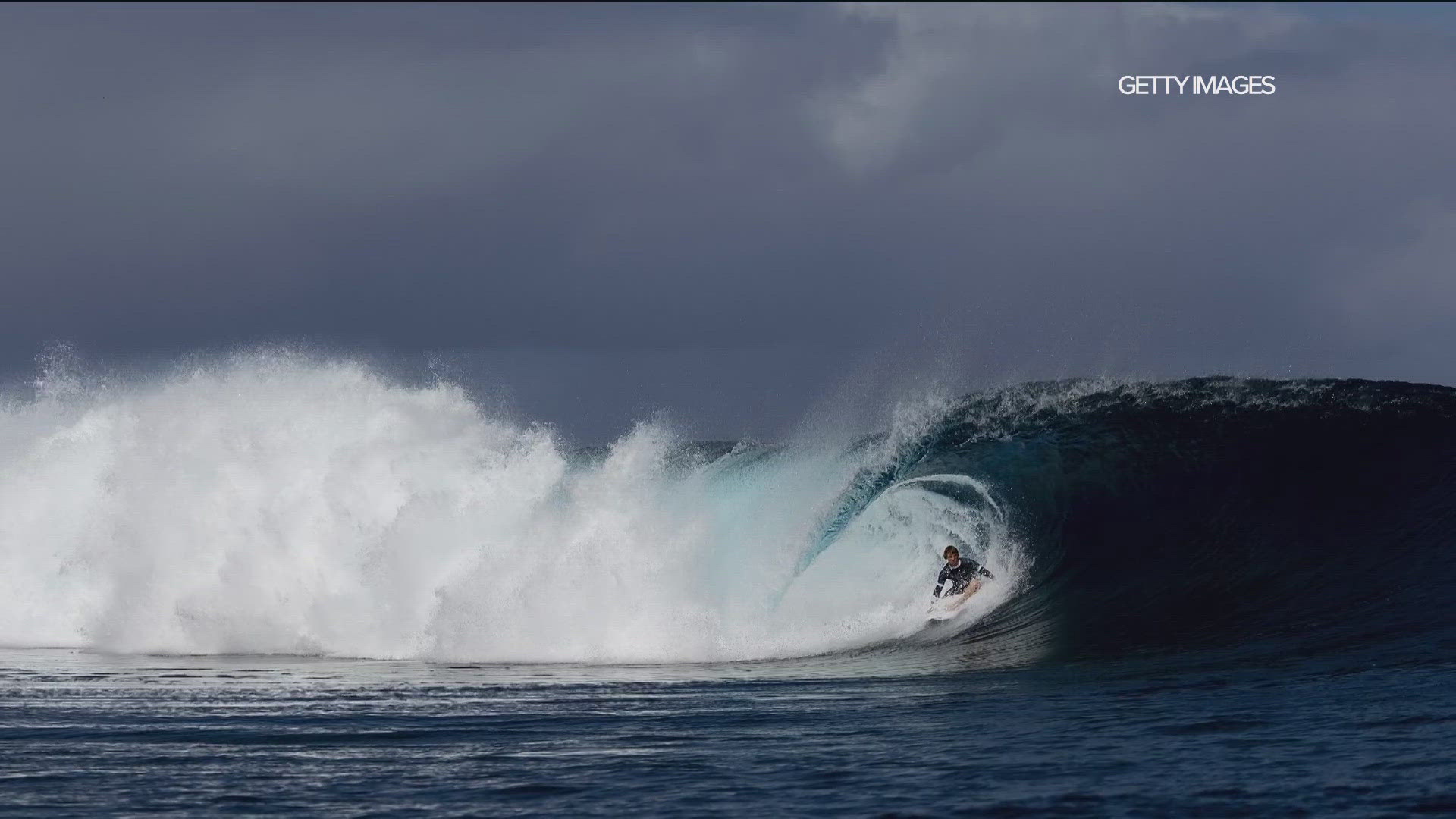 Sean Haffey is in Tahiti where surfers will compete on one of the world’s most dangerous waves.