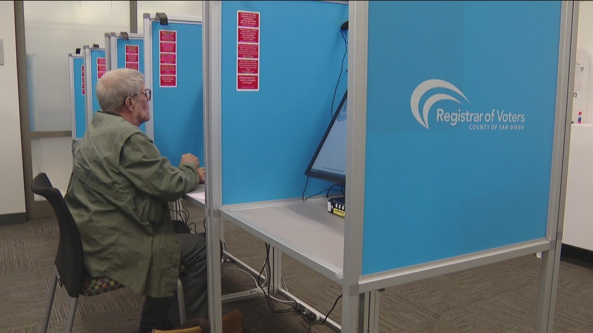 So far 680,000 ballots have been received by mail box or drop box. Another 10,000 San Diegans have voted in person. That leaves more than a million left to count.