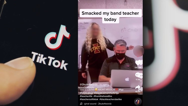 ‘Smack a teacher’ videos going viral on TikTok app