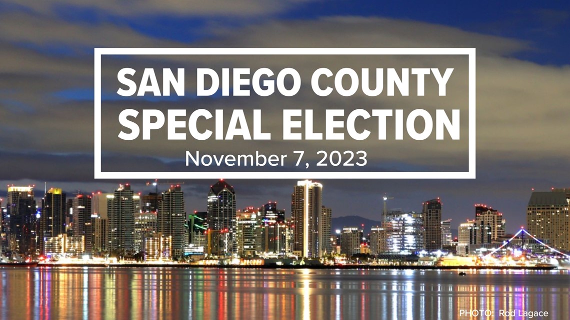 San Diego County Special Election Results November 7, 2023