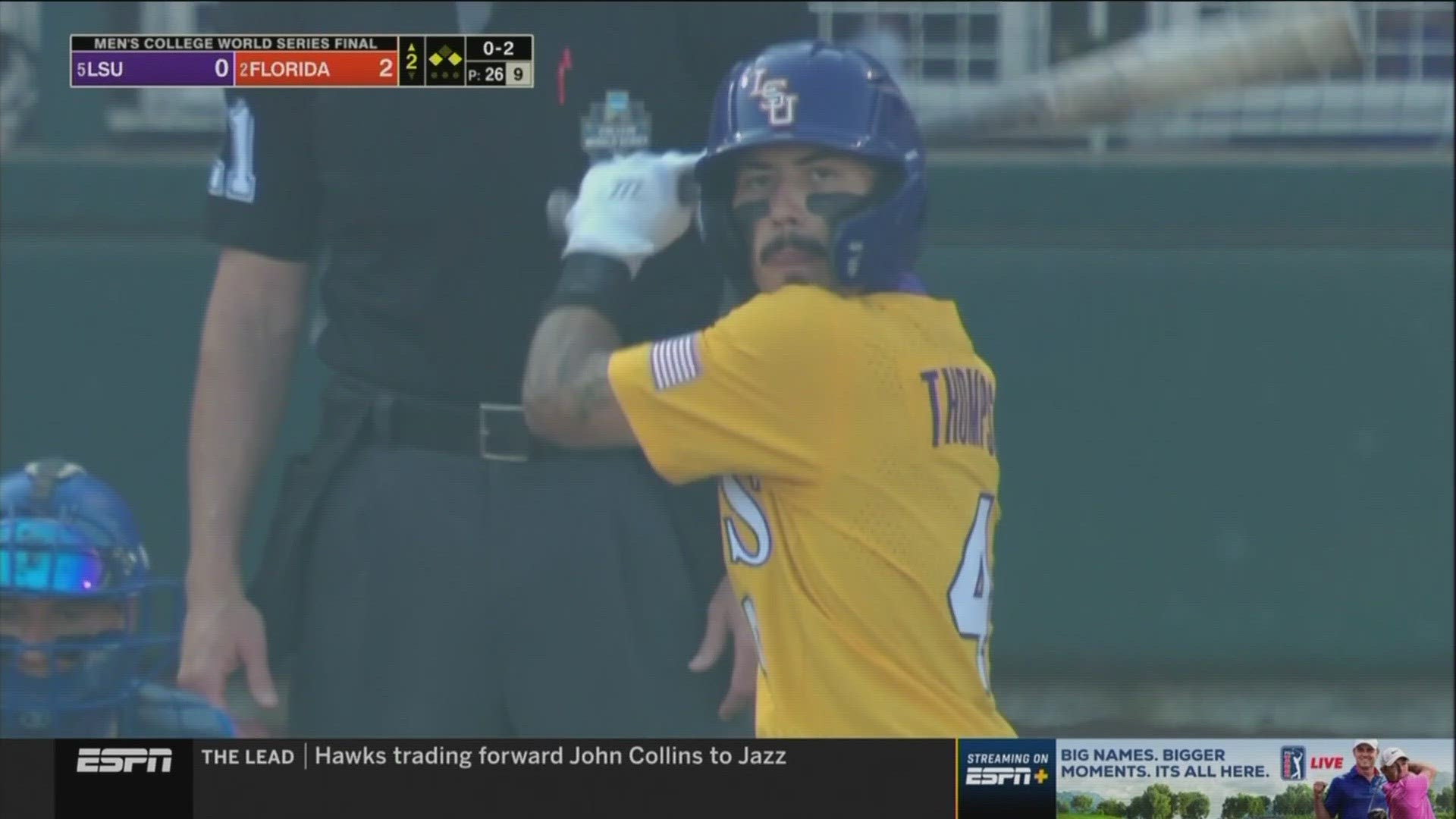 Florida Baseball: Highlights from College World Series vs LSU Game 1