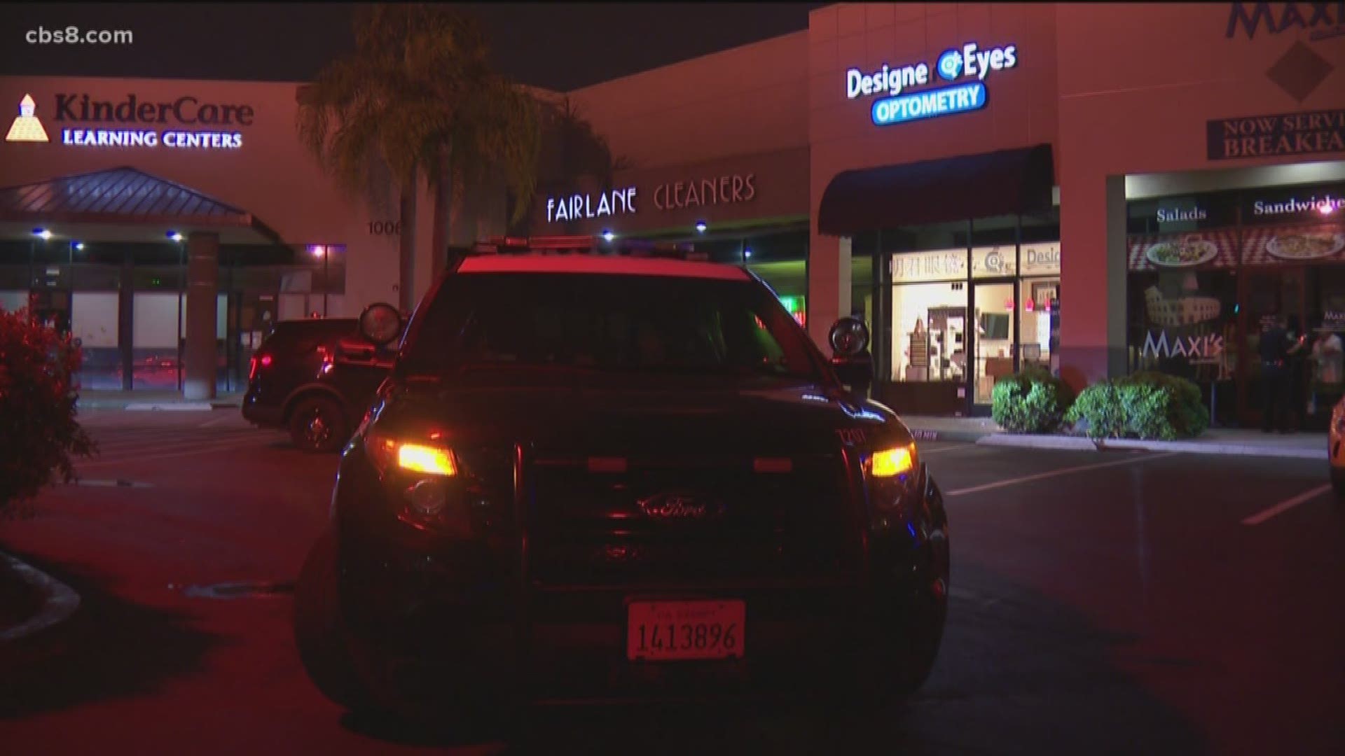 An optometry store was burglarized Friday in Sorrento Valley and police are investigating if this latest crime is connected to a series of burglaries committed at other eyeglass stores around San Diego.