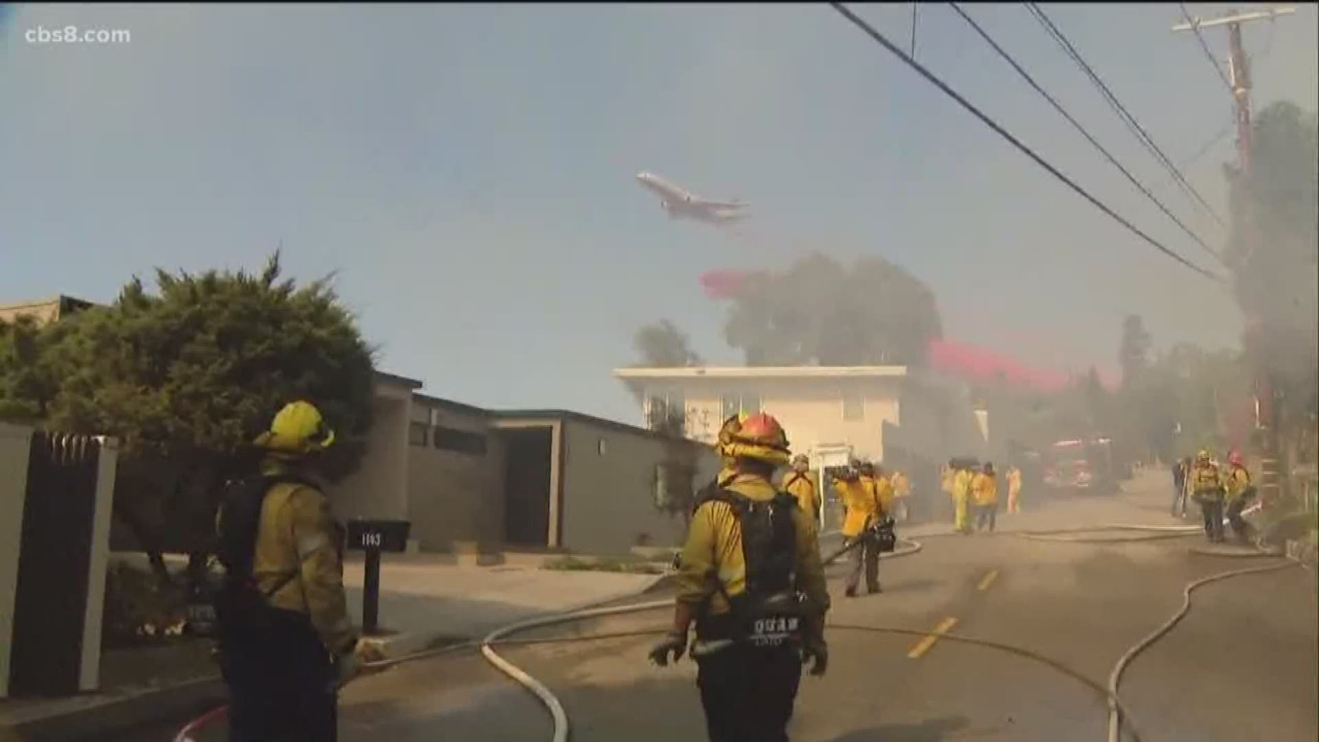 Evacuees are not the only ones under a lot of stress. Firefighters are under constant stress to keep people and properties safes.