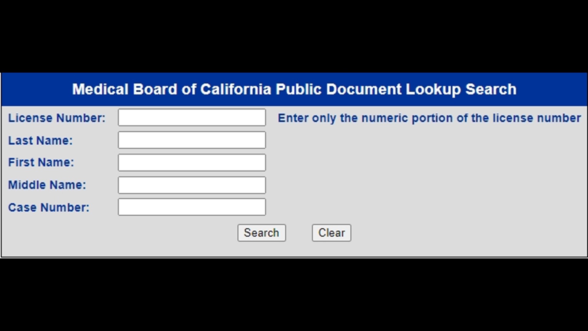 Find out if your doctor has been disciplined by CA Medical Board