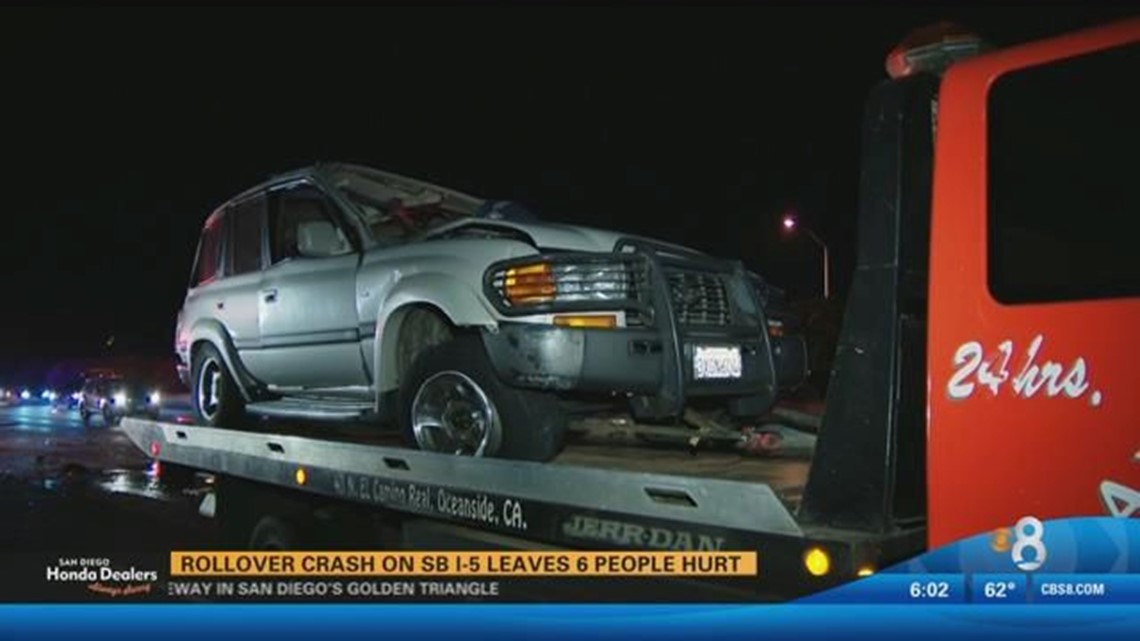 FB_ROLLOVER CRASH CARLSBAD 6-16-16 | cbs8.com