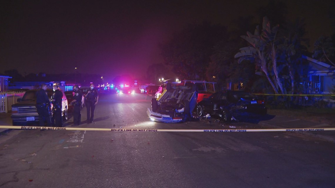 Pedestrian, 81, killed in chain-reaction Chula Vista crash - The San Diego  Union-Tribune