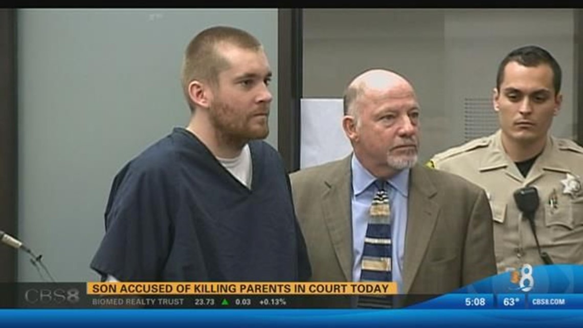 Son accused of killing parents in court | cbs8.com