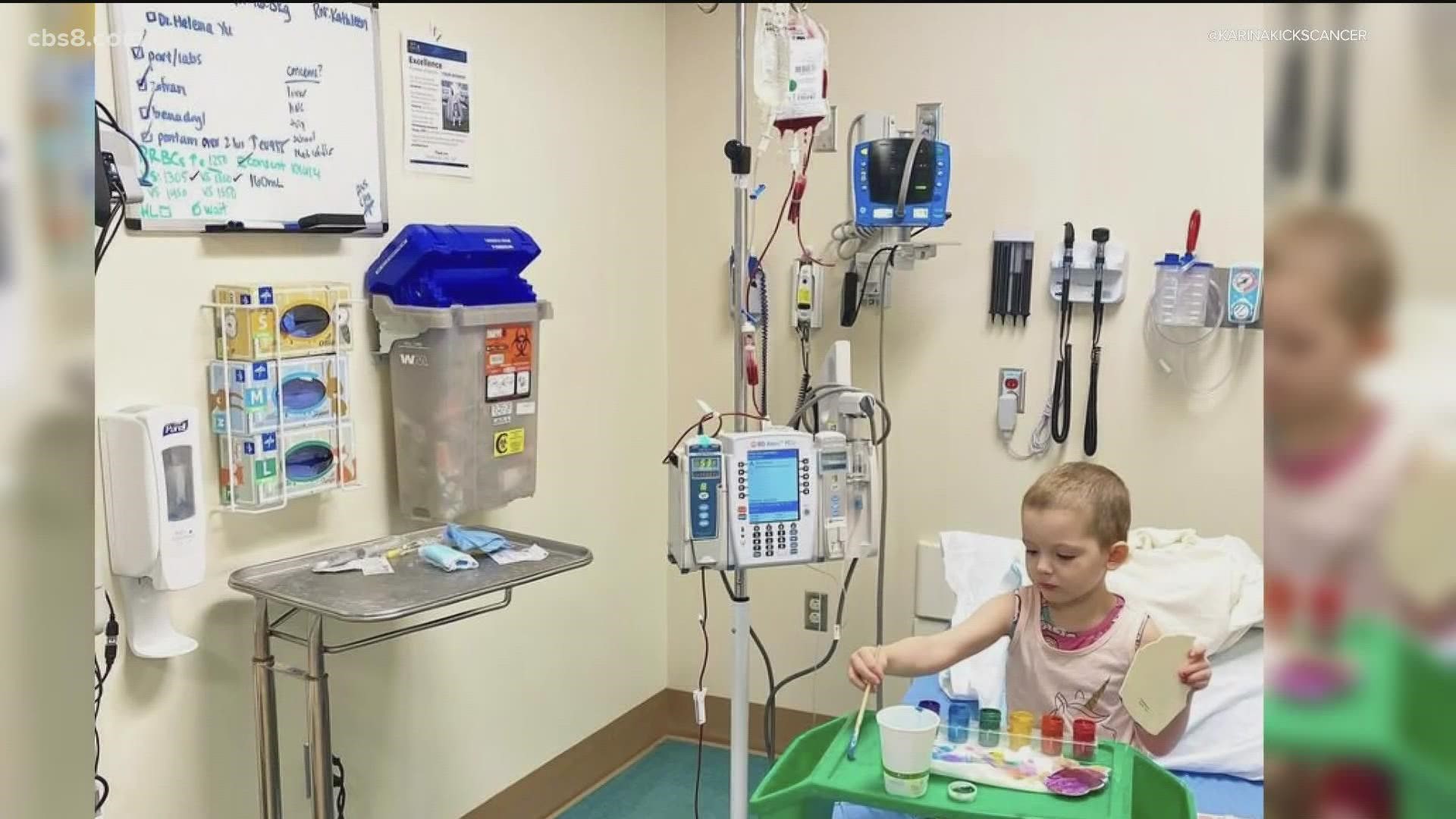 A nationwide blood shortage is impacting 5-year-old Karina Willis who fought leukemia and relies on blood transfusions to stay in remission.