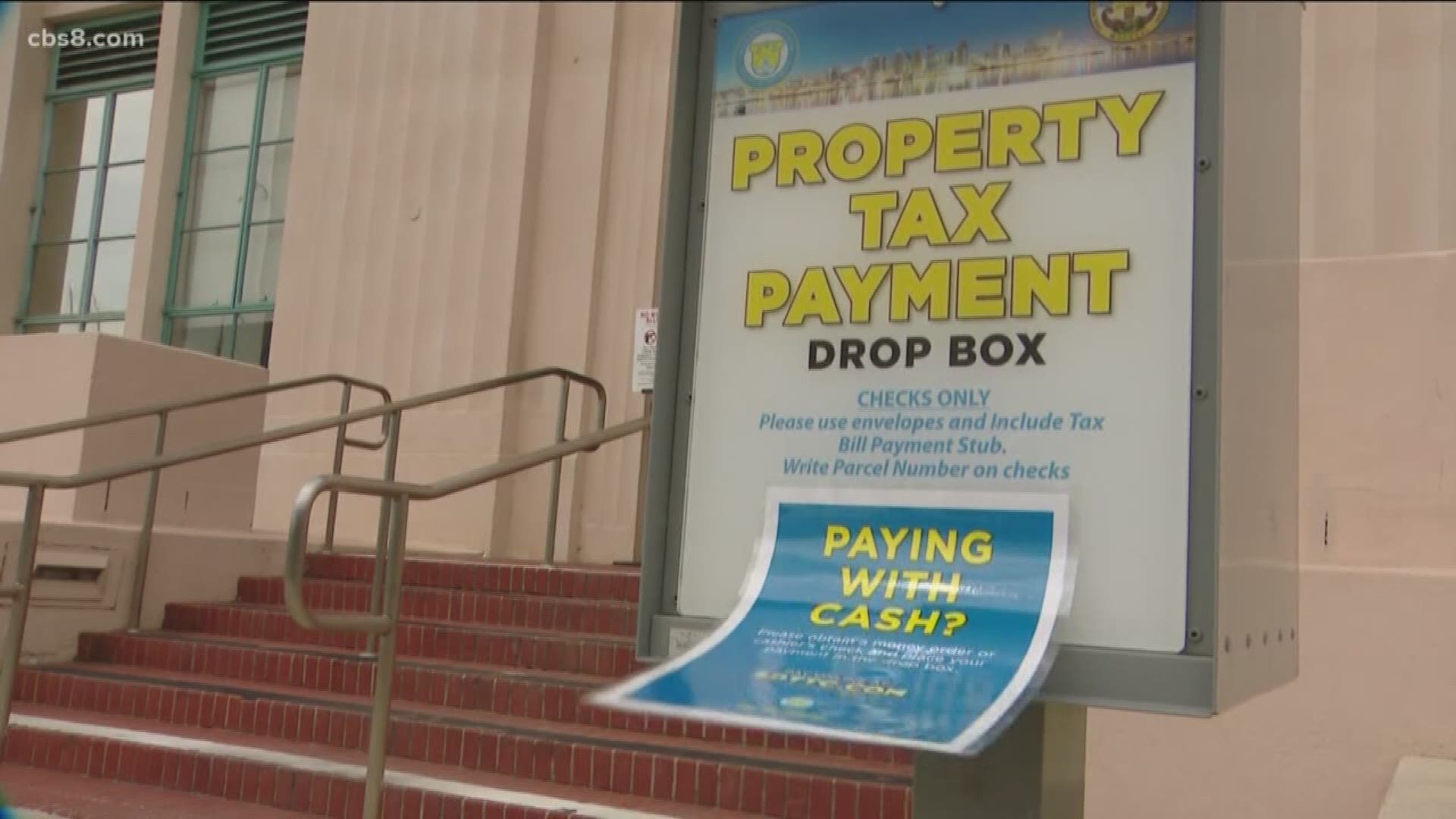 The second installment of property taxes are due on Friday.