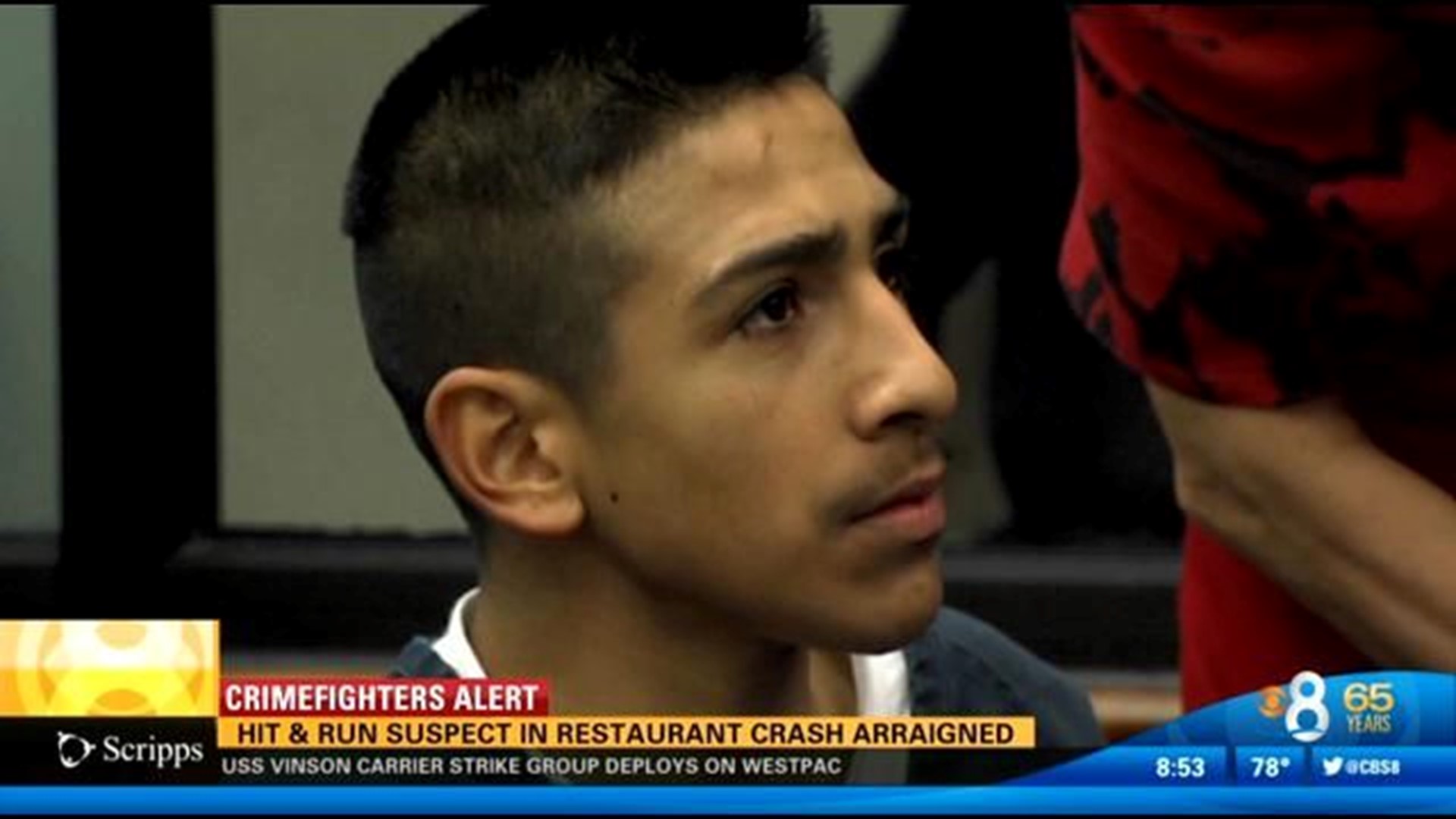 Driver accused in hit-and-run overpass crash pleads not guilty | cbs8.com