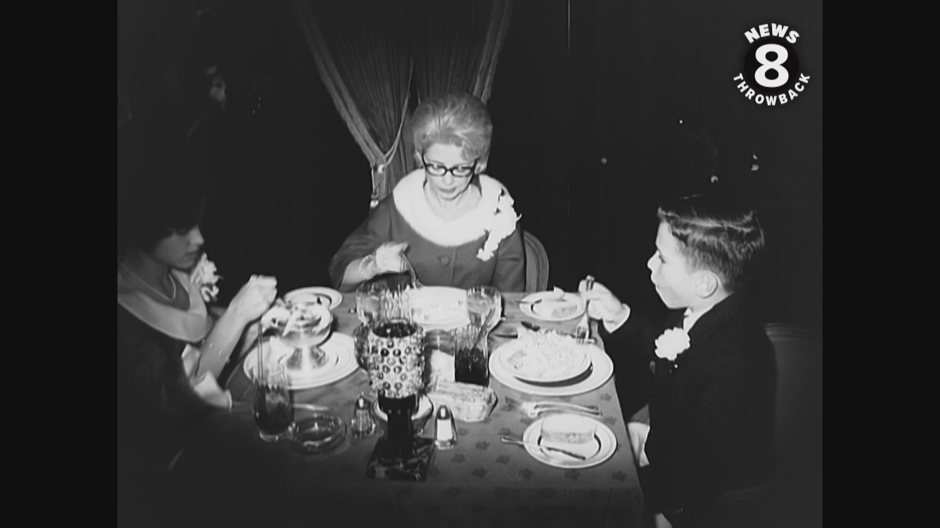 A Navy lieutenant commander in Vietnam surprised his family with a Christmas dinner at Mr. A's. Commander Dan E. Fenn was stationed on the USS Preble.
