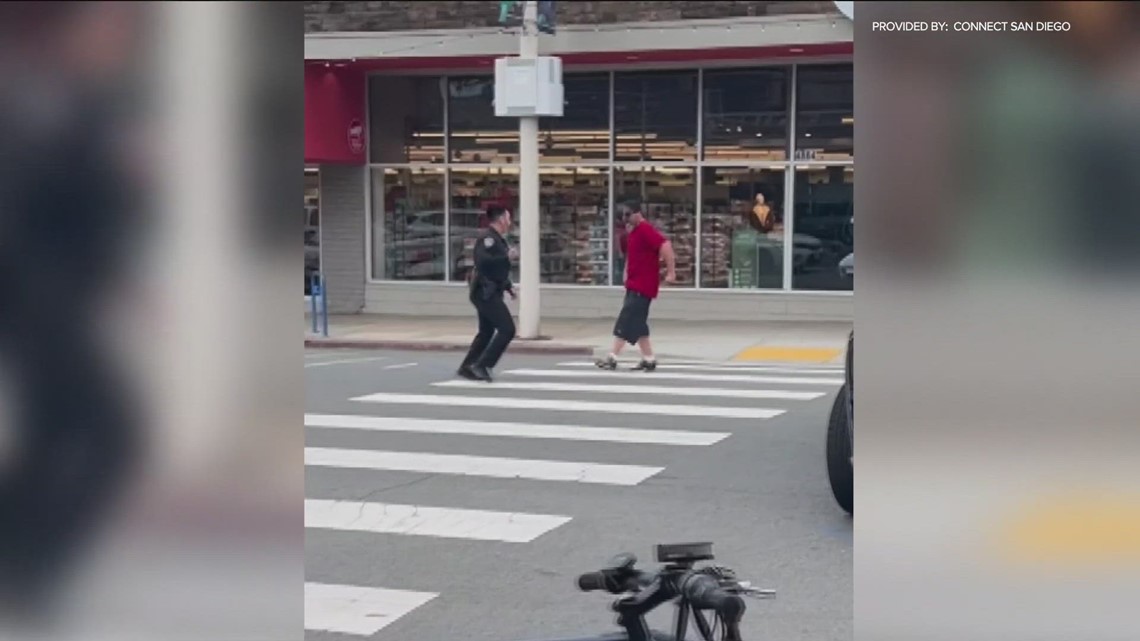 Man confronts SDPD officer in Ocean Beach - Vimarsana News