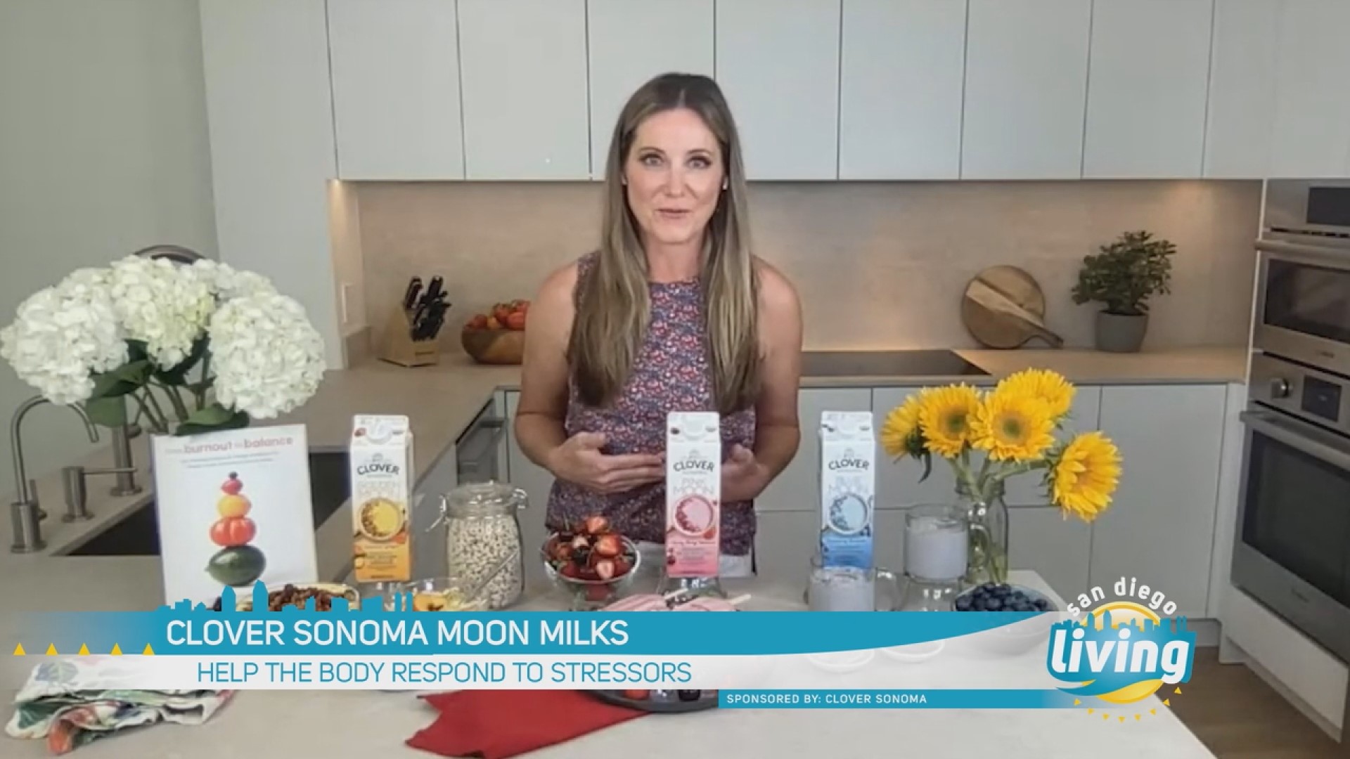 Unwind and Shine with Clover Sonoma Moon Milks. Sponsored by: Clover Sonoma