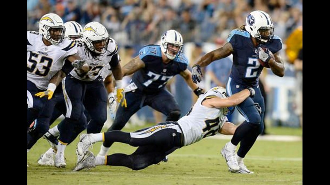 DeMarco Murray Breaks Amazing 71-Yard TD Run! (Preseason), Chargers vs.  Titans