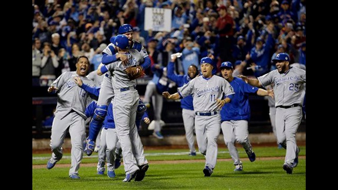 Royals win World Series, rally late and beat Mets 7-2 in 12